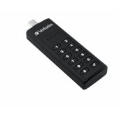 128GB Secure Keypad USB 3.2 Black
