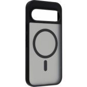 Magnetic Soft Touch Case Google Pixel 9 Black-Grey