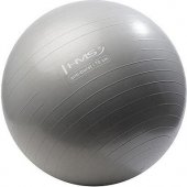 "Anti-burst" gymnastic ball with pump gray 75cm HMS YB02