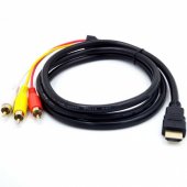 HDMI cable with 3RCA Audio & Video