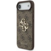 PU 4G Metal Logo Strap Case iPhone Air Brown