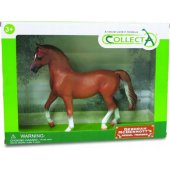Collecta Horse Lusitano Mare Chesnut Deluxe figurine