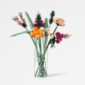 Room Copenhagen LEGO Cylinder Vase Brick Art Line (transparent)