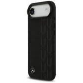 Leather Laurel Leaves MagSafe Case iPhone Air Black