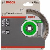 Bosch diamond cutting disc Best for Ceramic Extra Clean Turbo, 125mm (