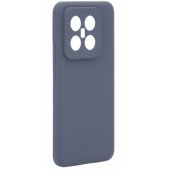 "Premium Soft Touch Silicone Case Xiaomi 14 Pro" Midnight Blue