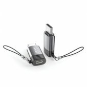 Adapter A12 Lightning USB-C Grey