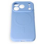 Silikoninis Mag Case iPhone 17 Pro/ 18 Pro, mėlynas