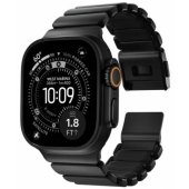 Stratos Band Apple Watch 45/ 46/ 49mm juodas titanas-juoda