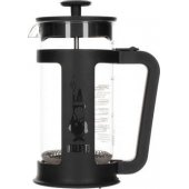Bialetti Smart kavinukas su presu 350 ml, juodas