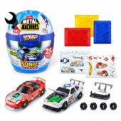 METAL MACHINES surenkamas automobilio modelis Sonic The Hedgehog, asorti
