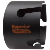 Multi construction holesaw Superior 140mm with carbide tips,