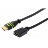 Techly Monitor extension cable HDMI-HDMI M/ F 5m Ethernet 4K@60