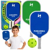 Green and Blue Tennis Badminton Pickleball Racket Set