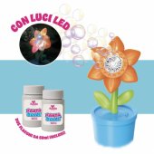 Games G2659 Flower-Shaped Bubble Blower (Random Colo