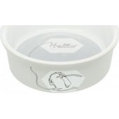 Trixie dubenėlis triušiui, keraminis, 240 ml/ ? 11 cm, margintas (T