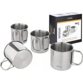 _7441866 Nils Extreme NILS NC1762 STAINLESS STEEL CUP SET FOUR PCS