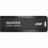 ADATA SC610 1000 GB, išorinis SSD (juodas, USB-A 3.2 Gen 2)