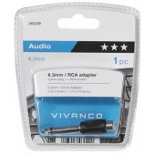 Adapteris 6,3 mm - RCA (46049)