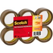 3M pakavimo juosta SCOTCH® (S5066F6), akrilinė, 50mm, 66m, ruda - 8021