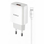 KSC-396 USB Main Charger + USB to Lightning 2.4A 1m White