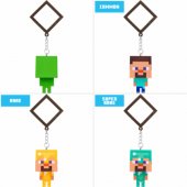 Minecraft Backpack Buddies + Reveals 24 pcs