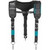 Makita suspenders with belt support and phone holder
