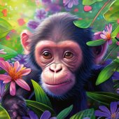 _6823031 Ravensburger Puzzle 3x49 pc Children of the Jungle