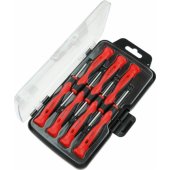 Dedra Set of precision screwdrivers 6pcs, CrV steel