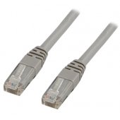 Patch cable F/ UTP Cat5 0.5m grey