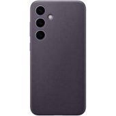 "Vegan Leather Case For Galaxy S24 Plus" Dark Violet (GP-FPS926HCAVW)