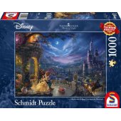 Schmidt Games dėlionė Thomas Kinkade: Disney Gražuolė ir Pabaisa