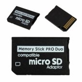 Memory Stick Pro Duo - MicroSD SDHC TF card adapter