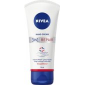 Nivea rankų kremas 3in1 Repair atkuriamasis rankų kremas 75ml