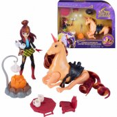 Spinmaster Unicorn Academy – Cinder laužavietės rinkinys (su Valentina, Ci