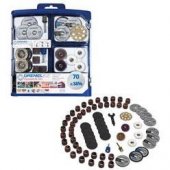 Dremel SC725 EZ Speed ??Clic priedų rinkinys, 70 dalių