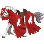 Figurka Papo Koń rycerza Gryfa