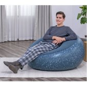 75154 Pripučiama kėdės sėdynė, mėlyna