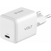 USB C 35W 3A Power delivery 3.0 QC 3.0 sieninis įkroviklis Baltas