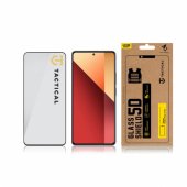 Apsauginis stiklas 5D Xiaomi Redmi Note 13 Pro 4G / 5G, juodas