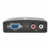 Adapter AV HDMI - D-Sub (VGA) + Jack 3.5mm black