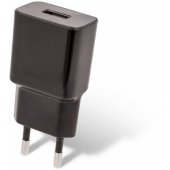 MXTC-01 1x USB 2.1A Black + microUSB