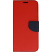 Fancy dėklas Xiaomi Redmi Note 11 5G/ 11S 5G/ Poco M4 Pro 5G, raudona-tamsiai mėlyna