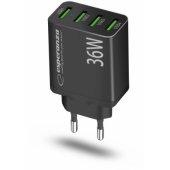 EZC107K 36W 4xUSB-A Black