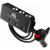 MCE218 Shutter Socket 12-24V 4xUSB PD QC