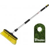 Bradas teleskopinis automobilio plovimo šepetys, 90–160 cm, vožtuvas 6196