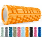 Jogos masažinis volelis su tinkleliu 33cm oranžinis