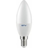 GTV LED bulb E14 8W C37 SMD2835 4000K 160st. 700lm LD-SMNDC37-80