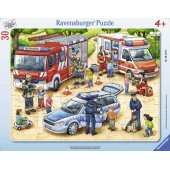 Ravensburger frame puzzle 30pcs. Exciting work 061440 RAVENSBURGE