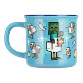 Minecraft Chicken Jockey nuo karščio spalvą keičiantis puodelis